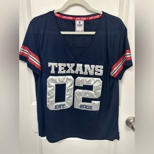 VS Pink Texans Jersey
